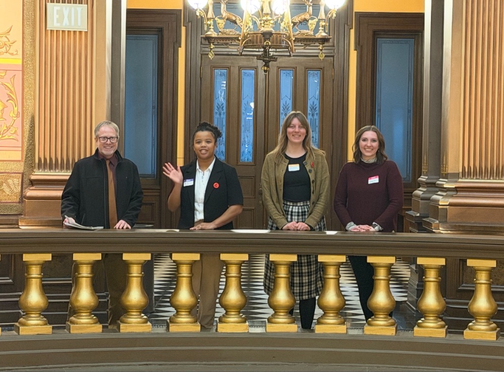 GVSU Students Represented the GVSU School of Social Work at NASW-Mi.